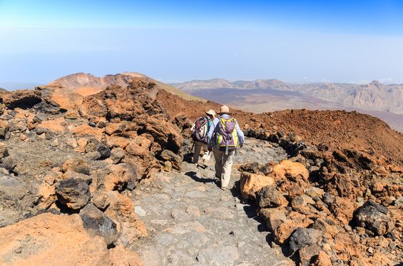 Senderismo en el Parque Nacional del Teide