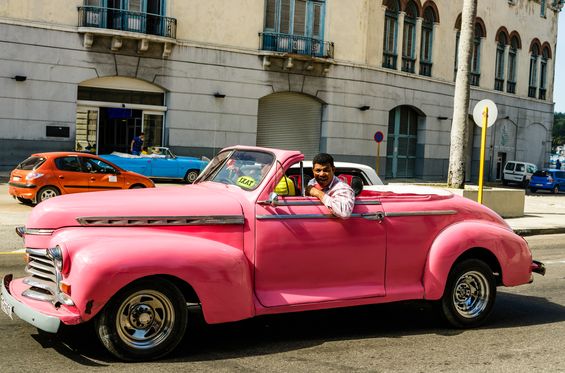 Visita La Habana en coche americano