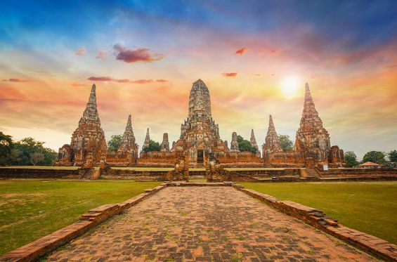 Visita las antiguas capitales del Reino de Siam
