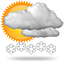 Modérée ou forte tempête de neige