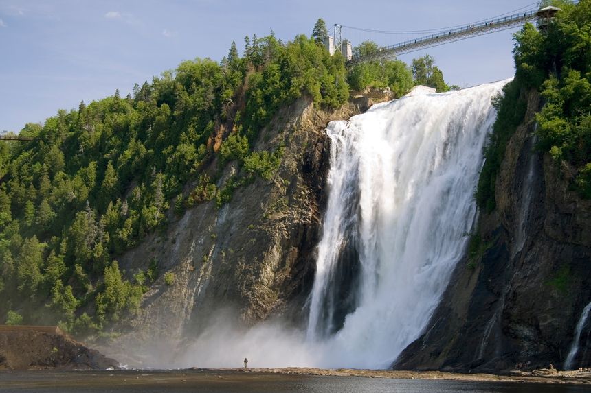 Las cataratas de Montmorency