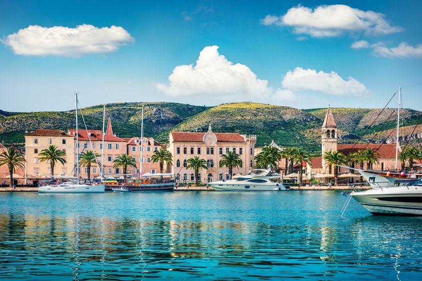 Split y el pueblo de Trogir