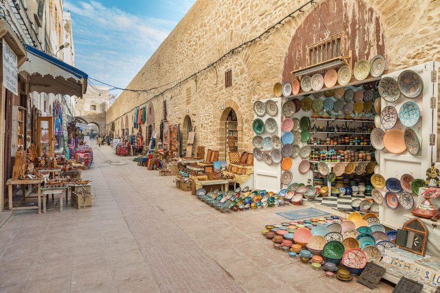 Los zocos de Essaouira