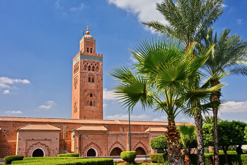 La mezquita Koutoubia