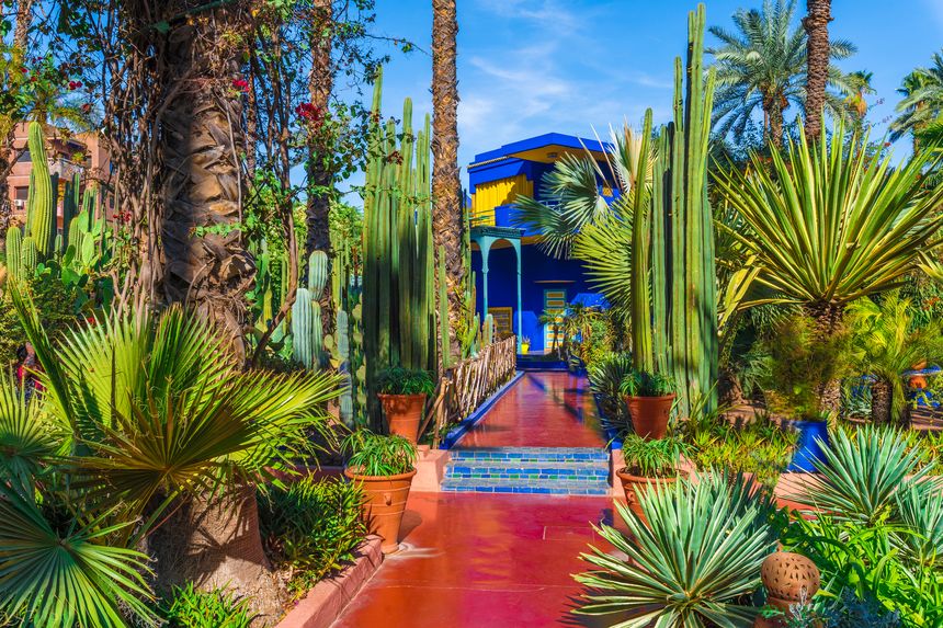 El jardín Majorelle