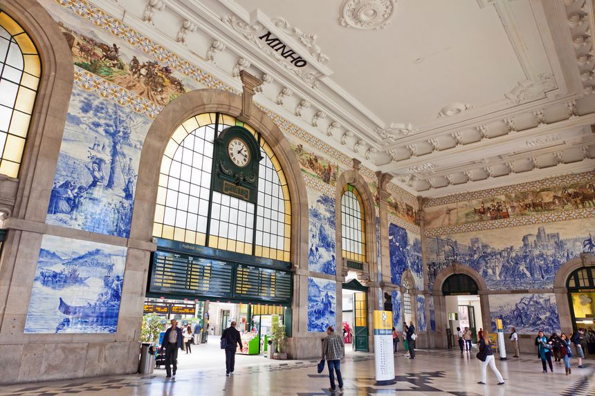 Estación de Tren Porto-São Bento