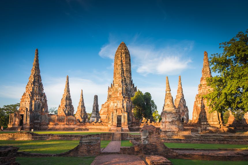 La antigua capital de Ayutthaya