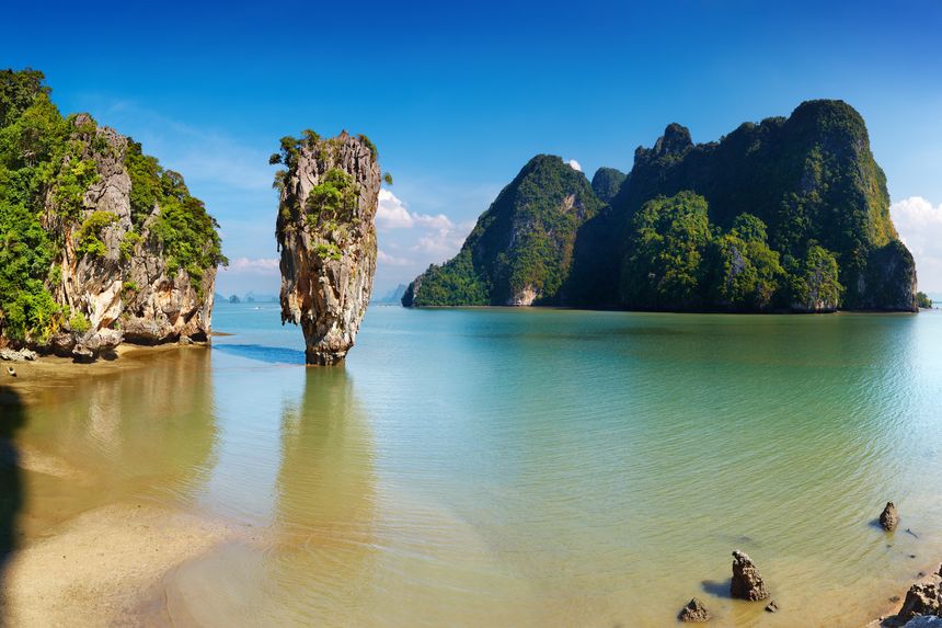 La bahía de Phang Nga