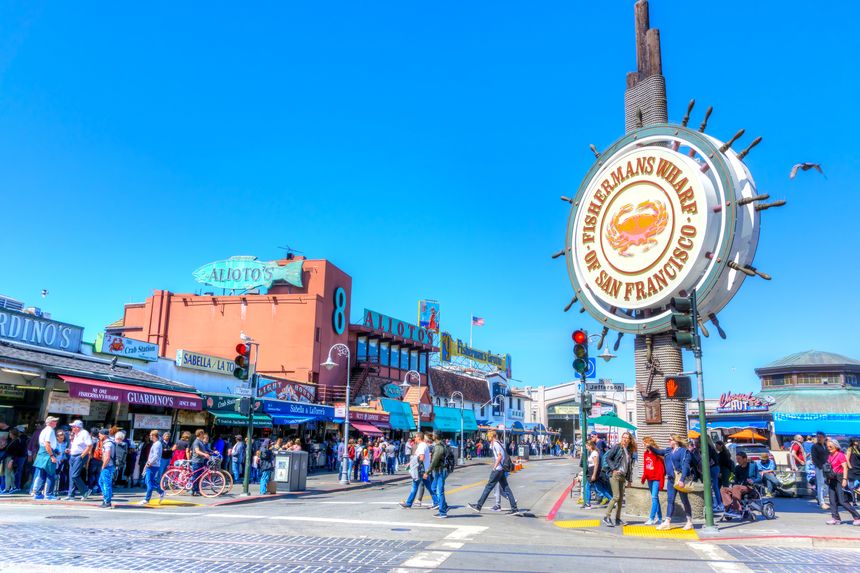 Fisherman's wharf y el paseo marítimo