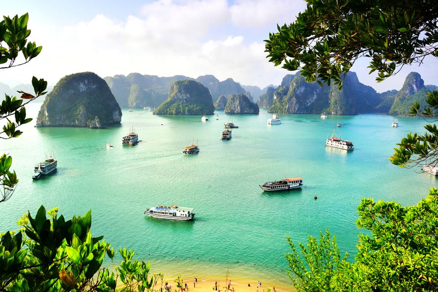 La bahía de Halong