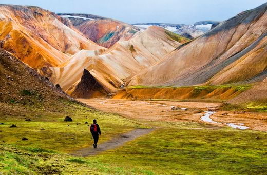 viaje randonnee Islandia