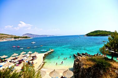La plage de Ksamil