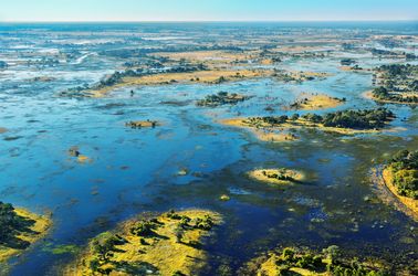 Le delta de l'Okavango