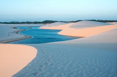 Dunes dans le parc Lençois Maranhenses 