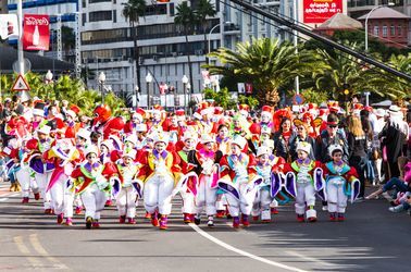 Le carnaval de Santa Cruz à Tenerife
