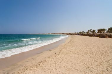 La plage d'Abu Dabbab