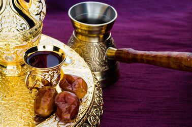 Café arabica et dattes 