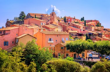 Village coloré du Roussillon