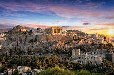 Le Parthénon à Athènes 