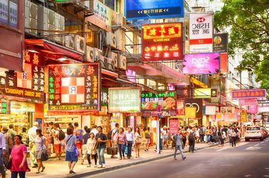 Tsim Sha Tsui un quartier très animé