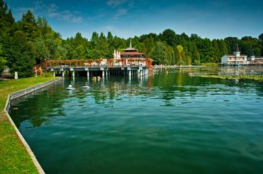 Lac thermal à Héviz