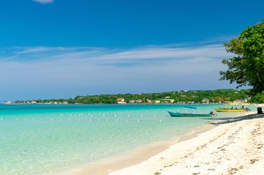 La plage de Seven Mile 