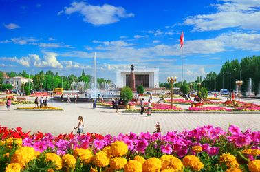 La place Ala-Too à Bichkek