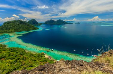 Plage à Sabah