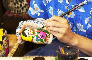 Poupées russes artisanales