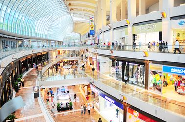 Le centre commercial Marina Bay Sands Resort