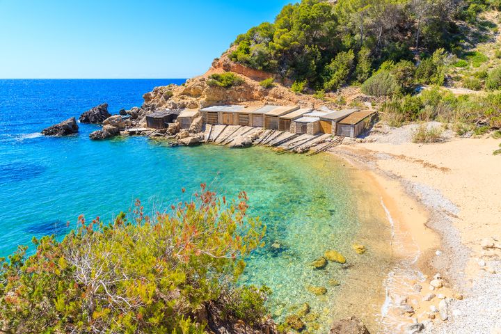 plage Cala d'en Serra (Ibiza)