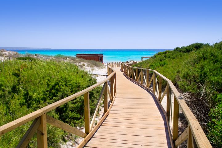 plage Es Arenals (Formentera)