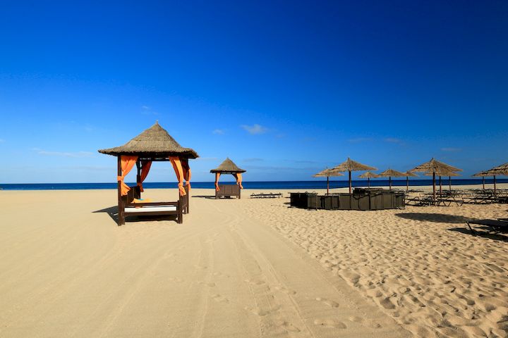 plage Playa de Santa María, Isla de Sal