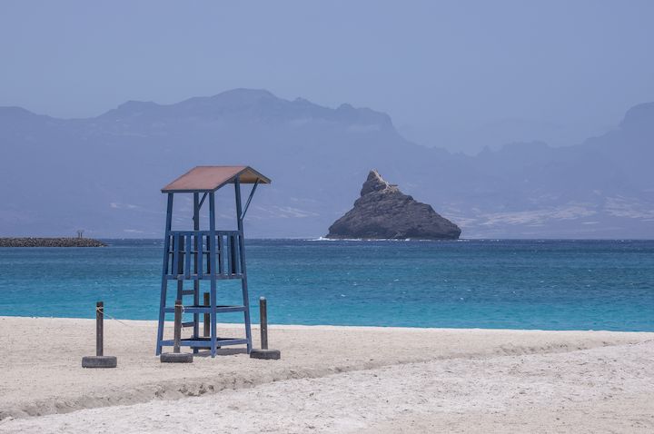 plage Playa da Laginha, Isla de São Vicente