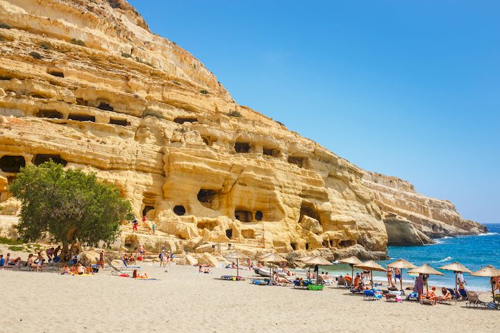 plage Playa de Mátala