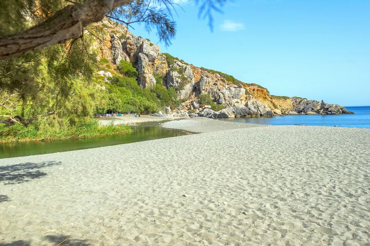 plage Playa de Preveli