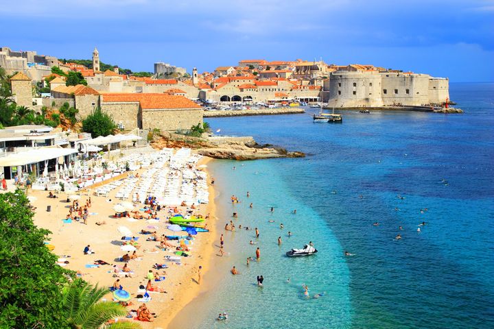 plage Playa de Banje, Dubrovnik