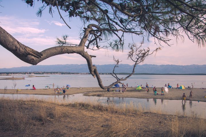 plage Playa de Ninska Laguna, Nin