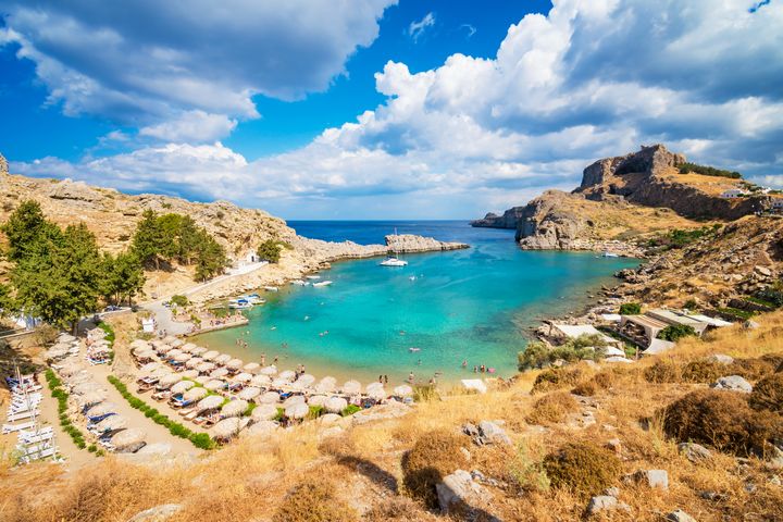 plage Bahía de St. Paul (Rodas)