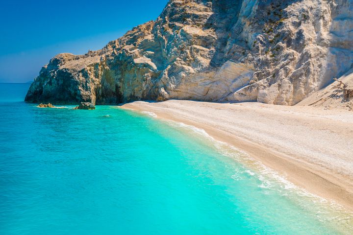 plage Playa Egremni (Léucade)