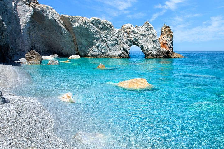 plage Playa de Lalaria (Islas Espóradas)