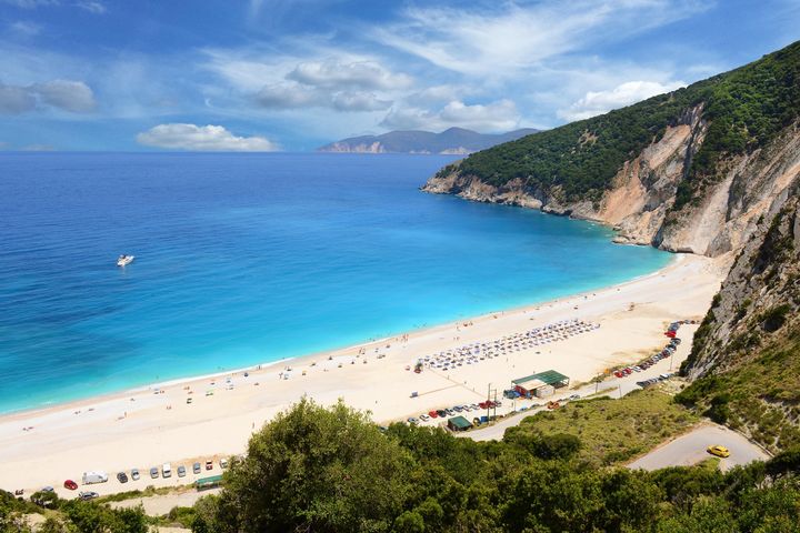 plage Playa de Myrtos (Cefalonia)