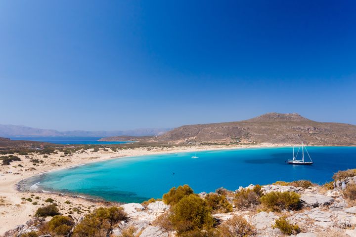 plage Playa de Simos (Grecia continental)