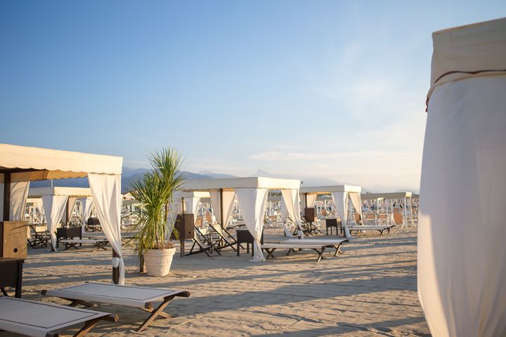 plage La playa de Forte dei Marmi