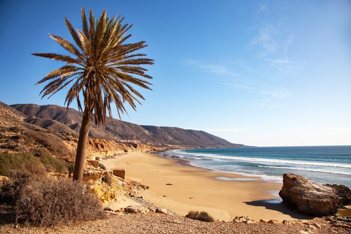 plage Playa de Taghazout – Agadir