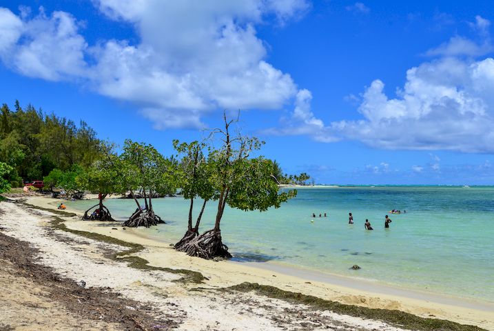 plage Playa de Mahebourg