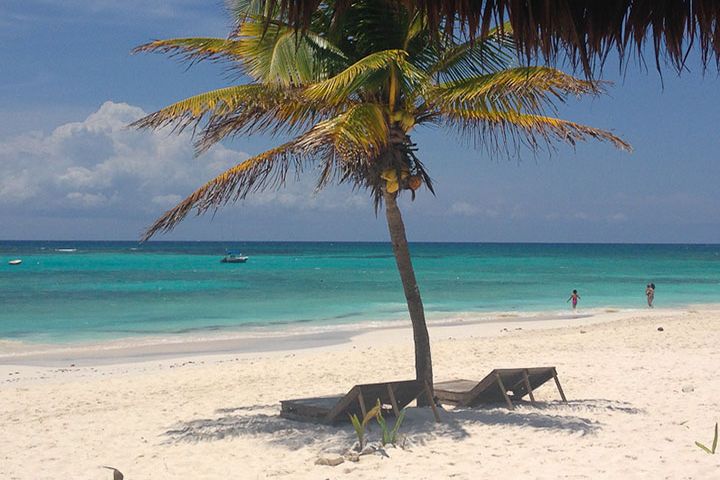 plage La playa de Xpu-Há