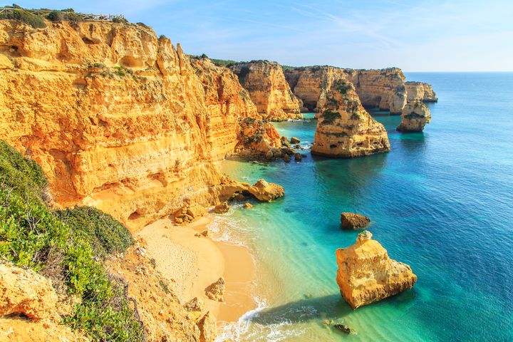 plage Praia da Marinha (Lagos)