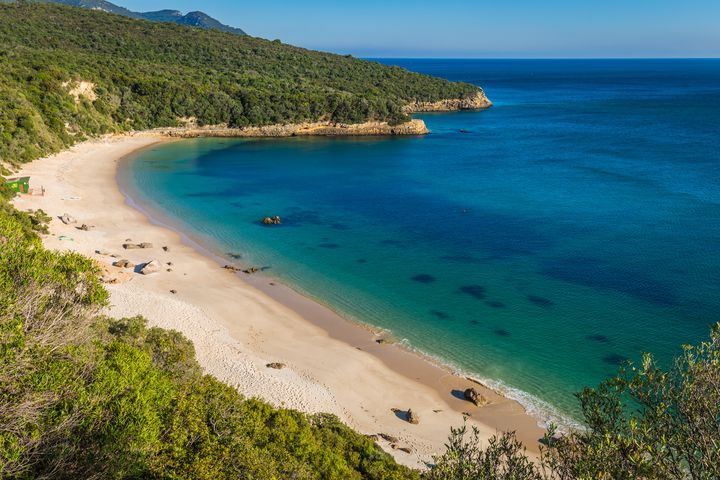 plage Praia de Portinho da Arrábida