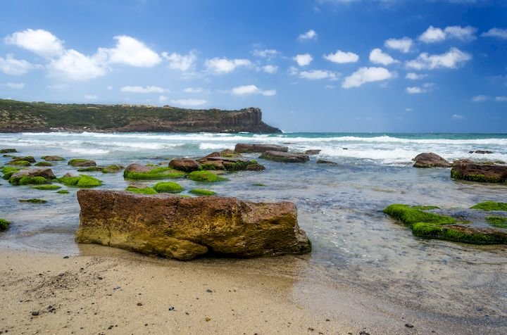 plage Costa oeste - Cala Lunga (Carloforte)